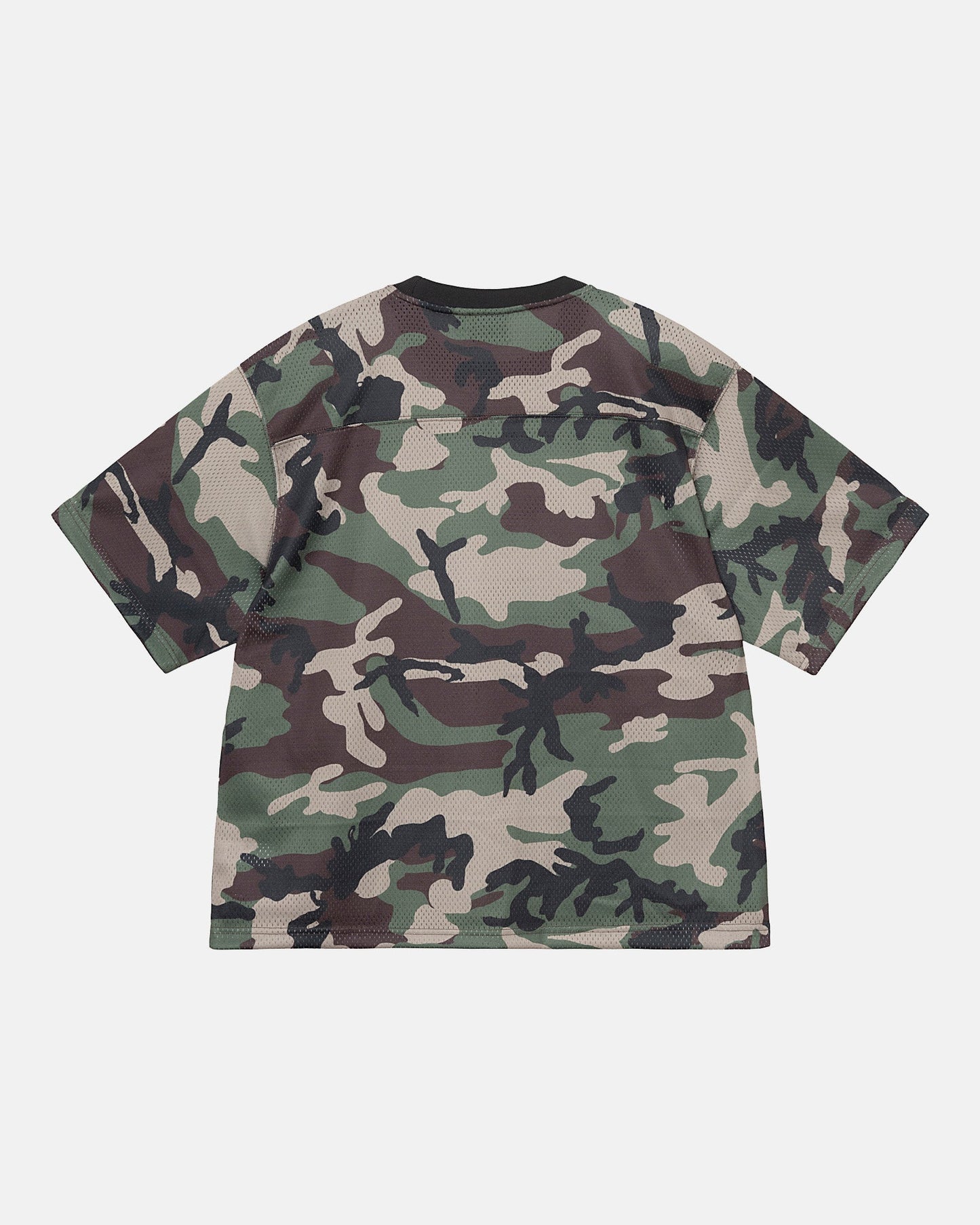 Stussy 4X4 Mesh Football Jersey - Camo