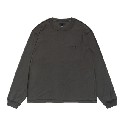 Stussy Lazy Longsleeve Tee - Vintage Black