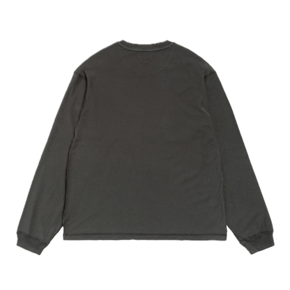Stussy Lazy Longsleeve Tee - Vintage Black