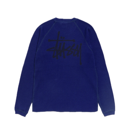 Stussy Raglan Thermal Longsleeve - Ink
