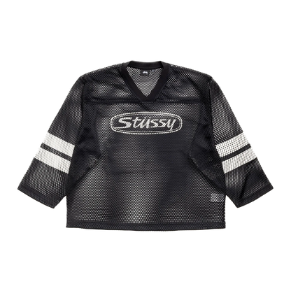 Stussy Trucker Team Jersey - Black