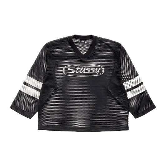 Stussy Trucker Team Jersey - Black