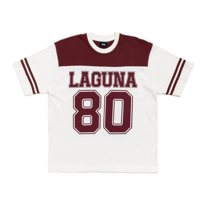Stussy Laguna Short Sleeve - Maroon