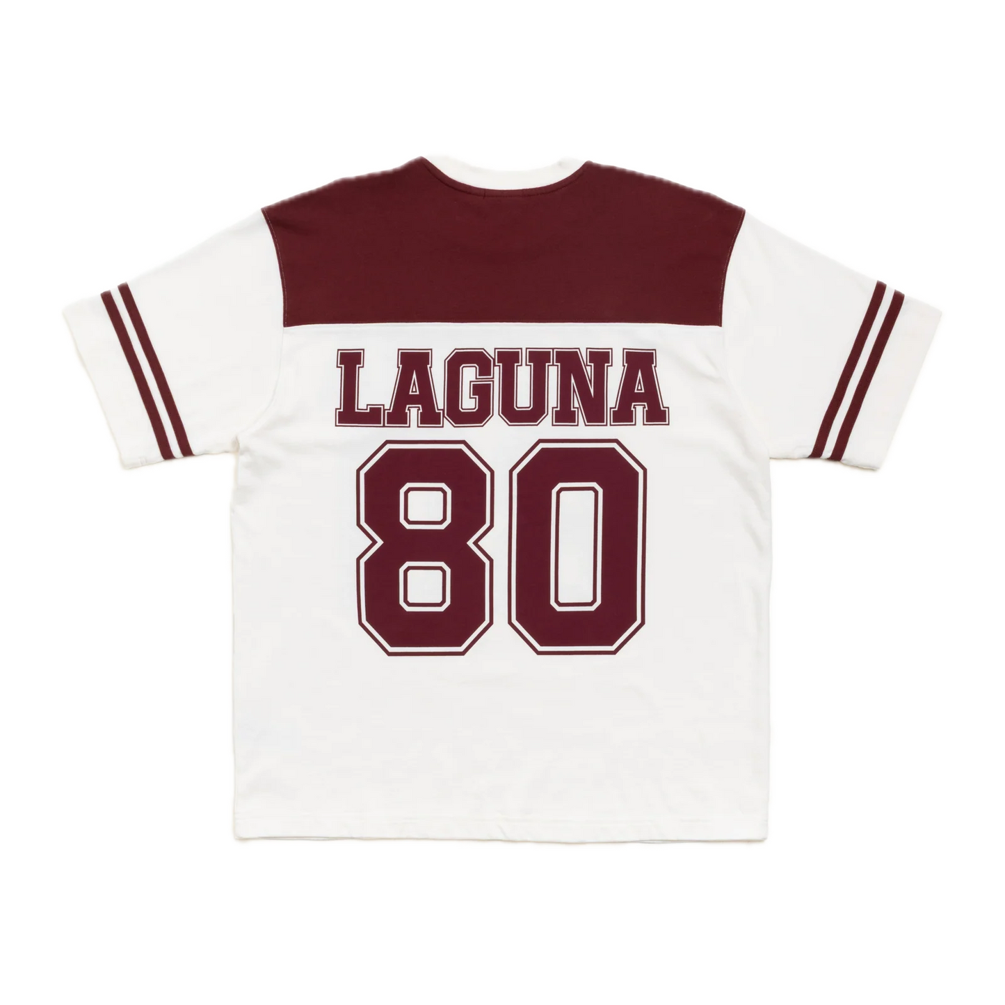 Stussy Laguna Short Sleeve - Maroon