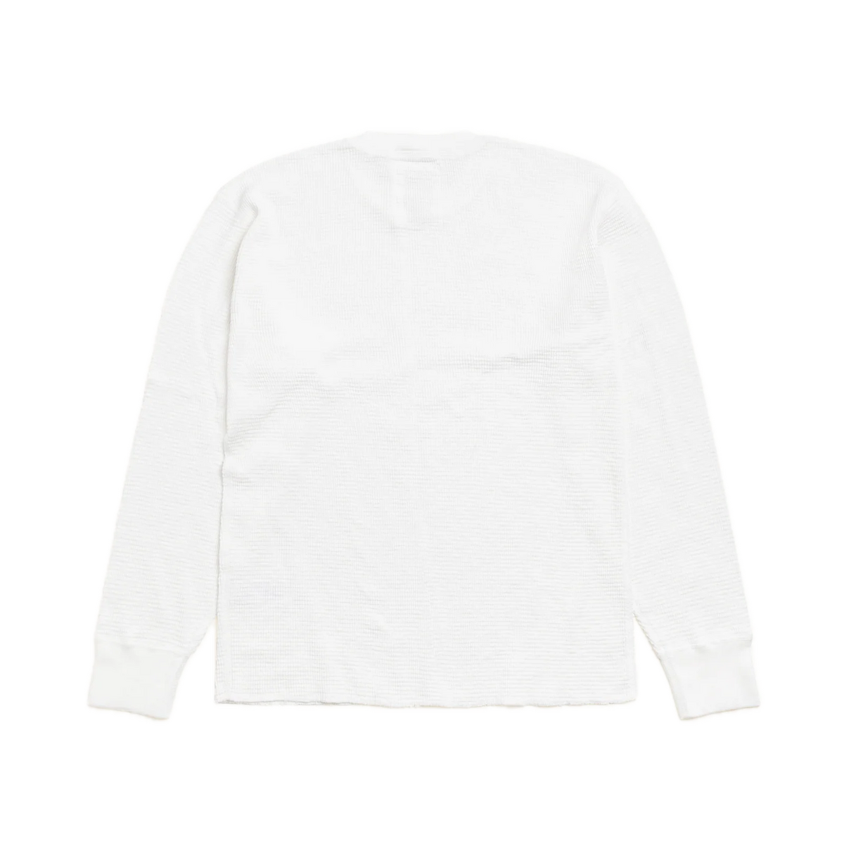Stussy Pigment Dyed Longsleeve Thermal - White