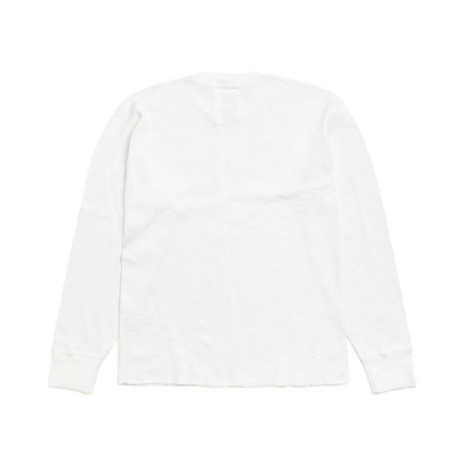 Stussy Pigment Dyed Longsleeve Thermal - White