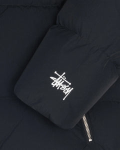 Stussy Nylon Down Puffer - Black