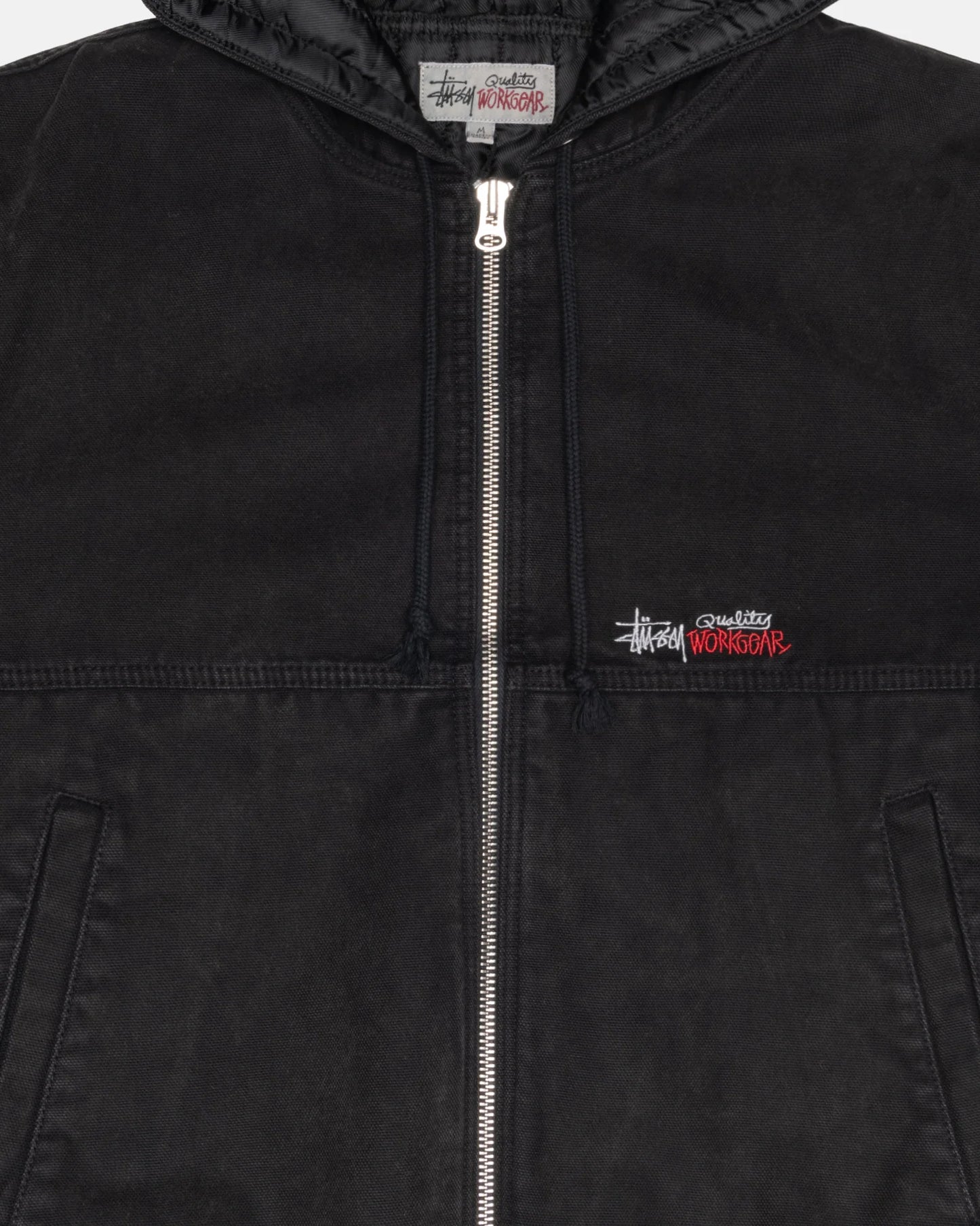 Stussy Work Jacket Insulated Canvas - Black