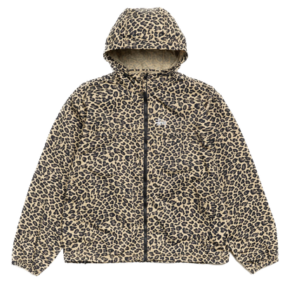 Stussy Lightweight Hooded Jacket - Cheetah