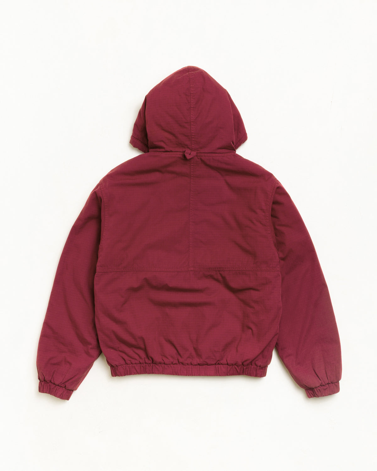 Stussy Ripstop Work Jacket - Burgundy