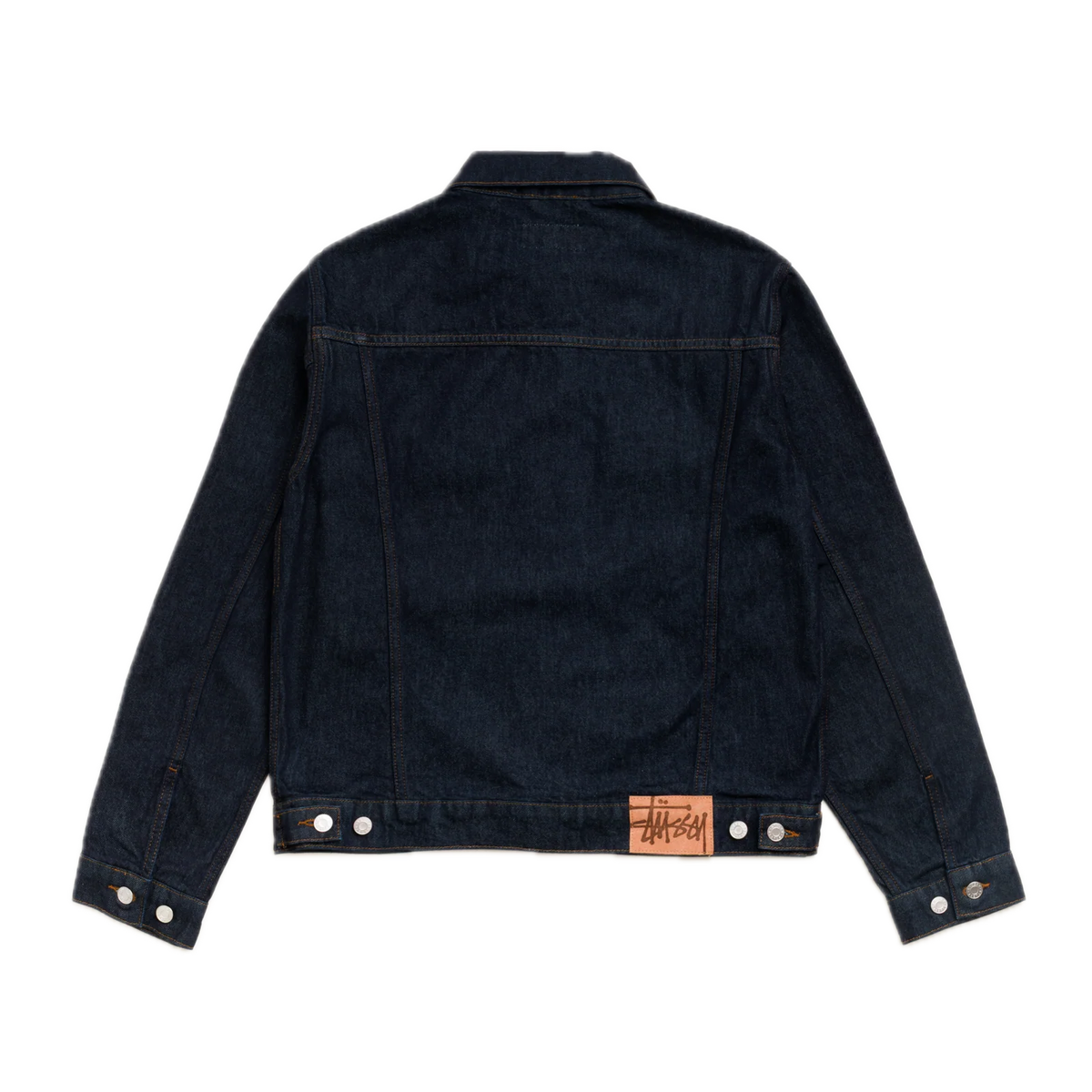 Stussy Denim Trucker Jacket - Rinsed Indigo