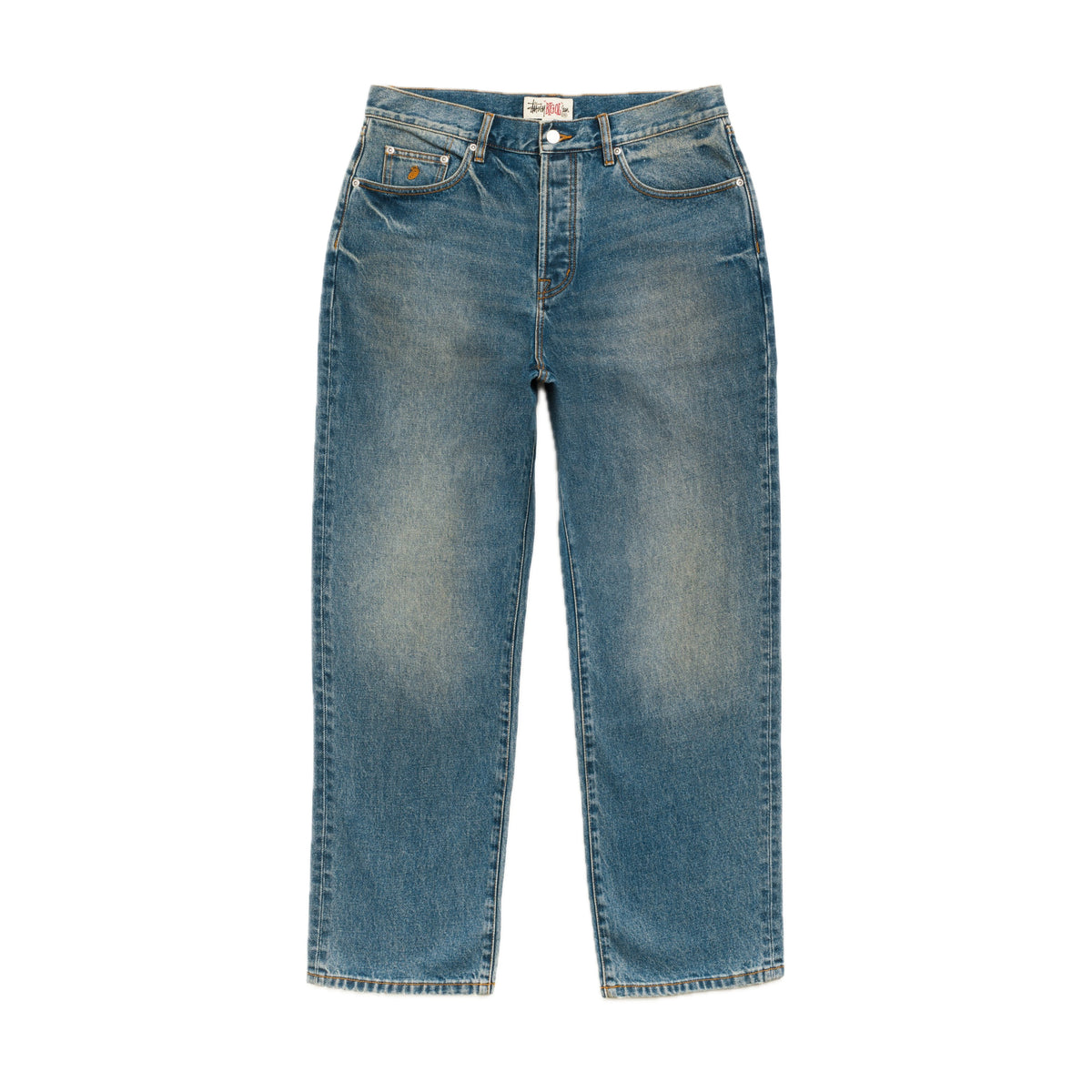 Stussy Big Ol Jean Denim - Dark Wash Indigo