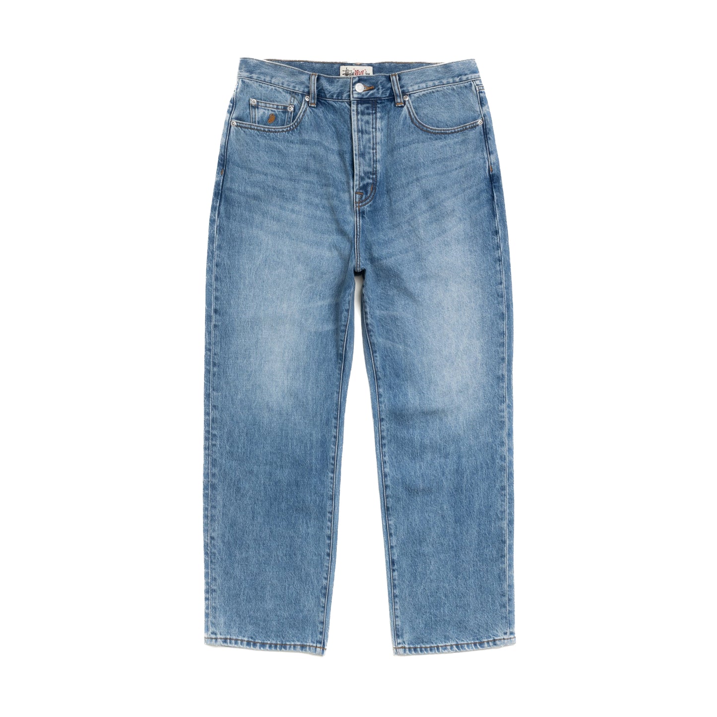 Stussy Big Ol Jeans - Indigo Stone Wash