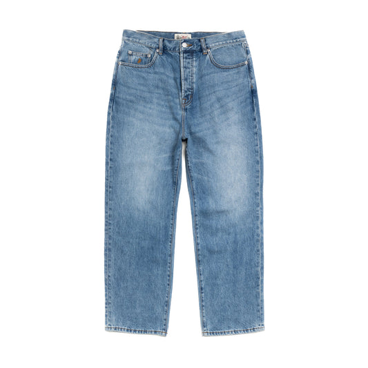 Stussy Big Ol Jeans - Indigo Stone Wash