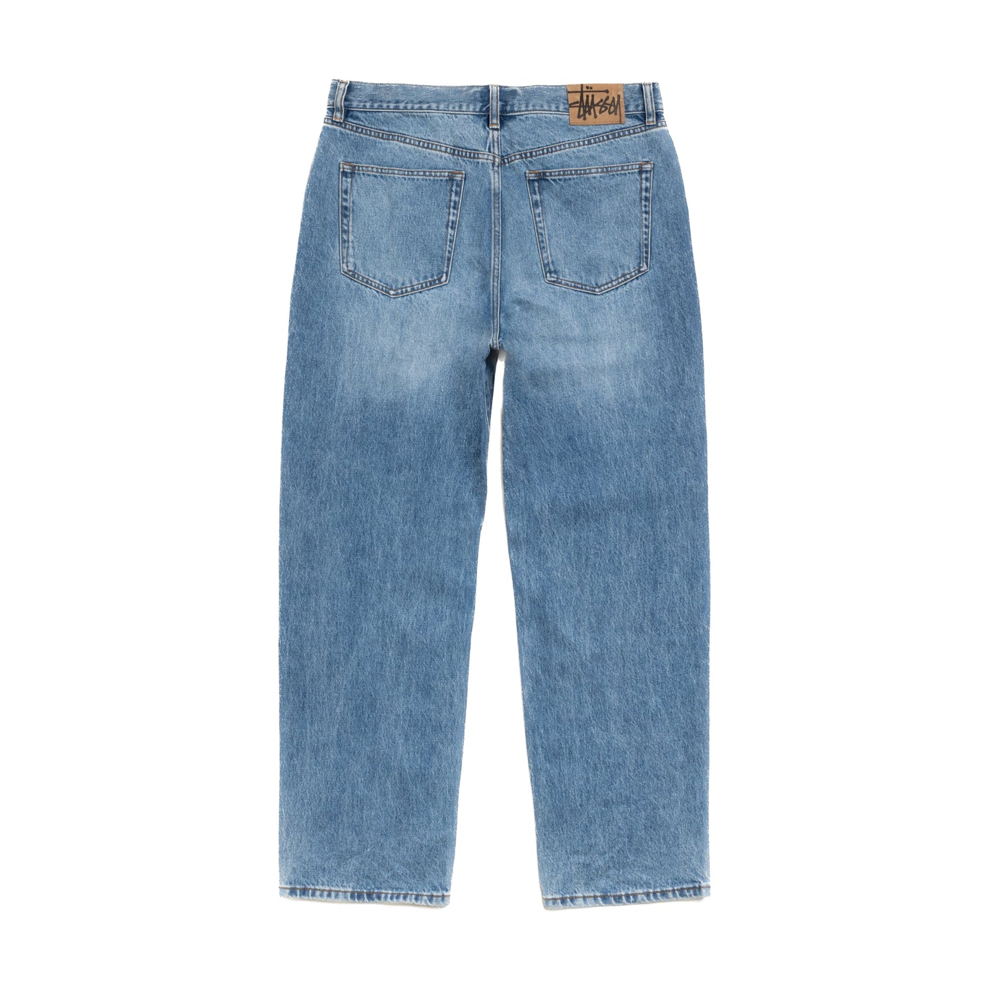 Stussy Big Ol Jeans - Indigo Stone Wash