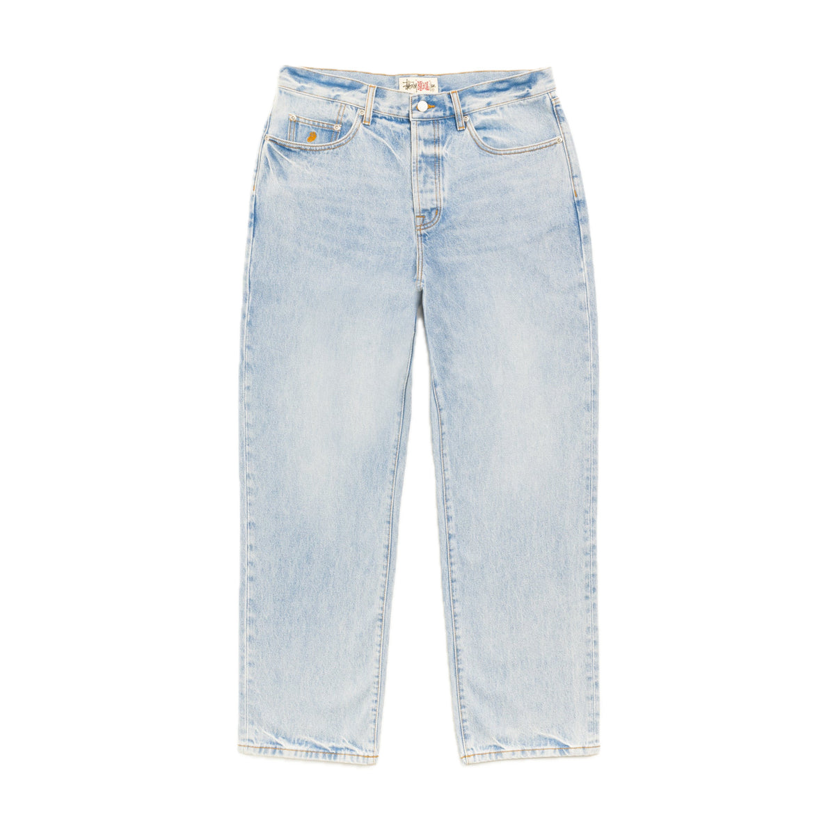 Stussy Big Ol Jean Denim - Light Wash Indigo