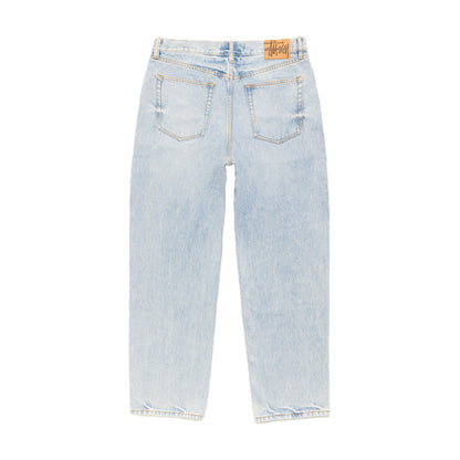 Stussy Big Ol Jean Denim - Light Wash Indigo