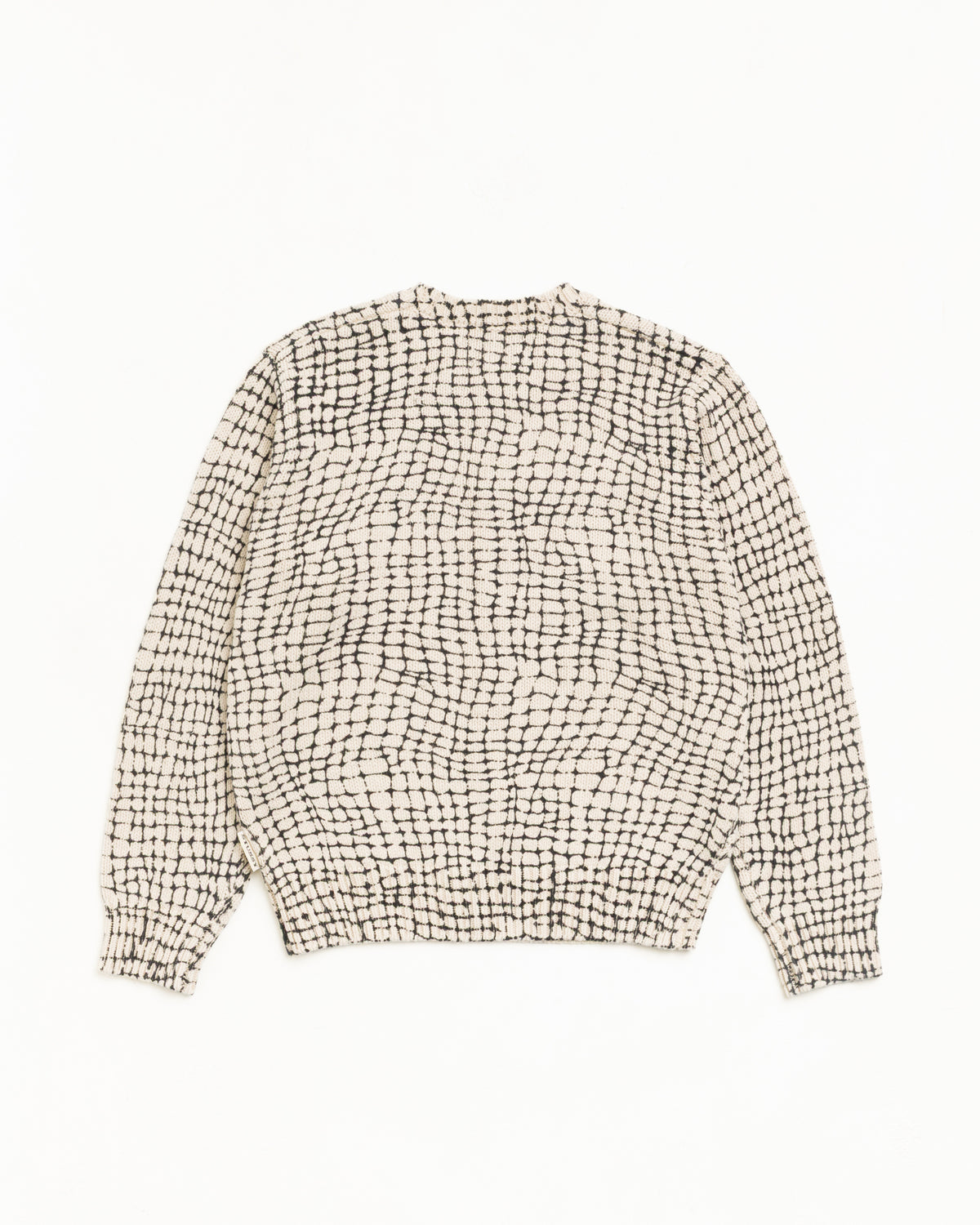 Stussy Mesh Print Sweater - Mesh Net