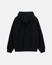 Load image into Gallery viewer, Stussy Stock Logo Applique Hoodie - Black