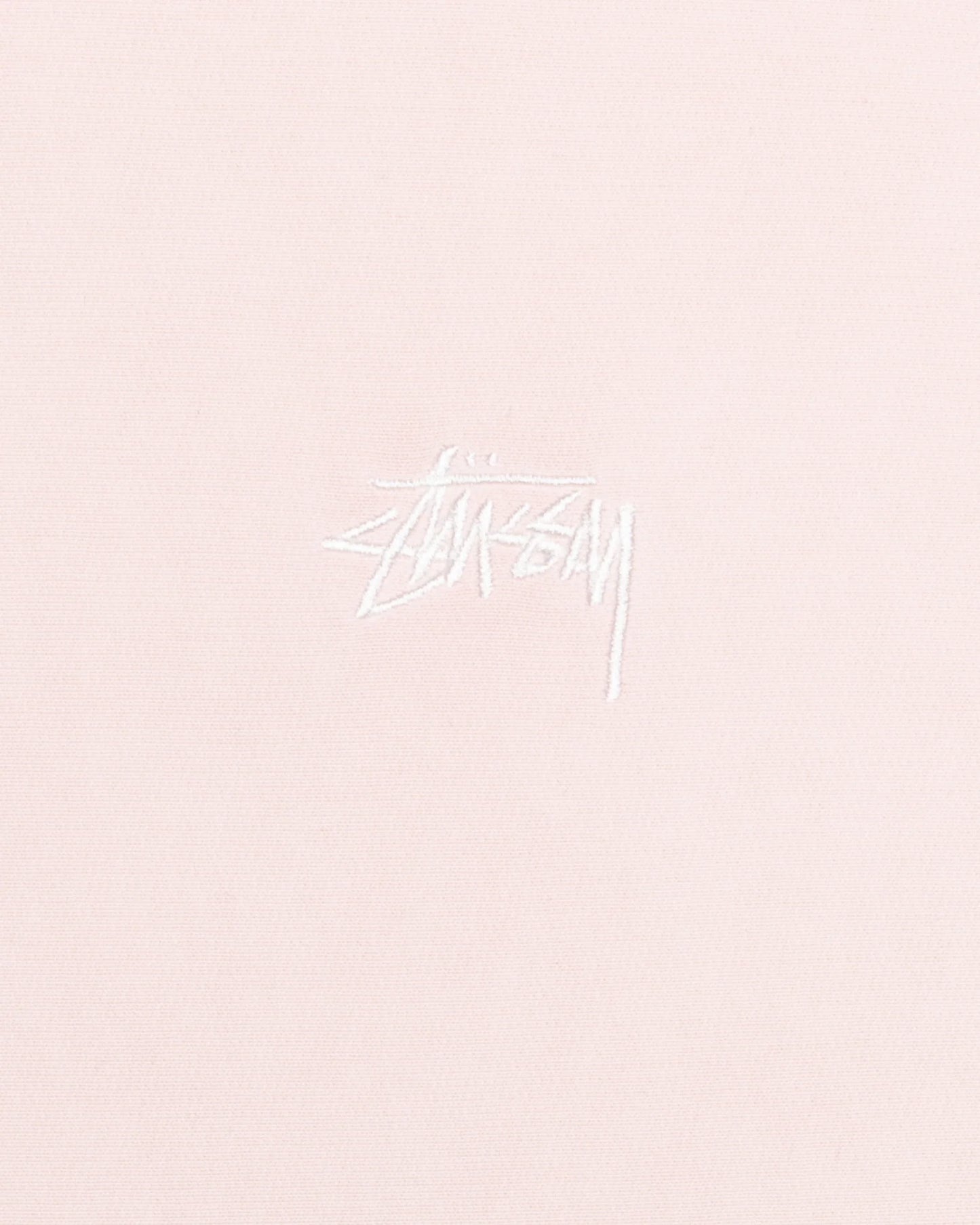 Stussy Stock Logo Crewneck - Light Pink