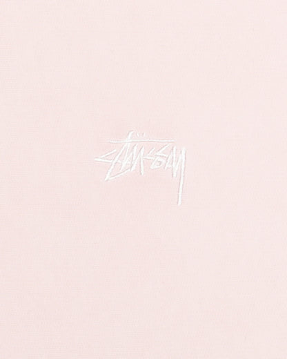 Stussy Stock Logo Crewneck - Light Pink