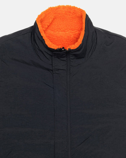 Stussy Sherpa Reversible Vest - Tangerine