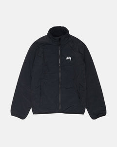 Stussy Sherpa Reversible Jacket - Black