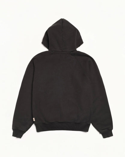 Stussy Relaxed Hoodie - Washed Black
