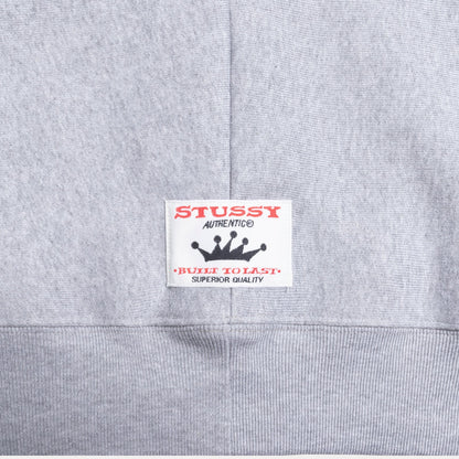 Stussy Two Tone Hoodie - Grey Heather