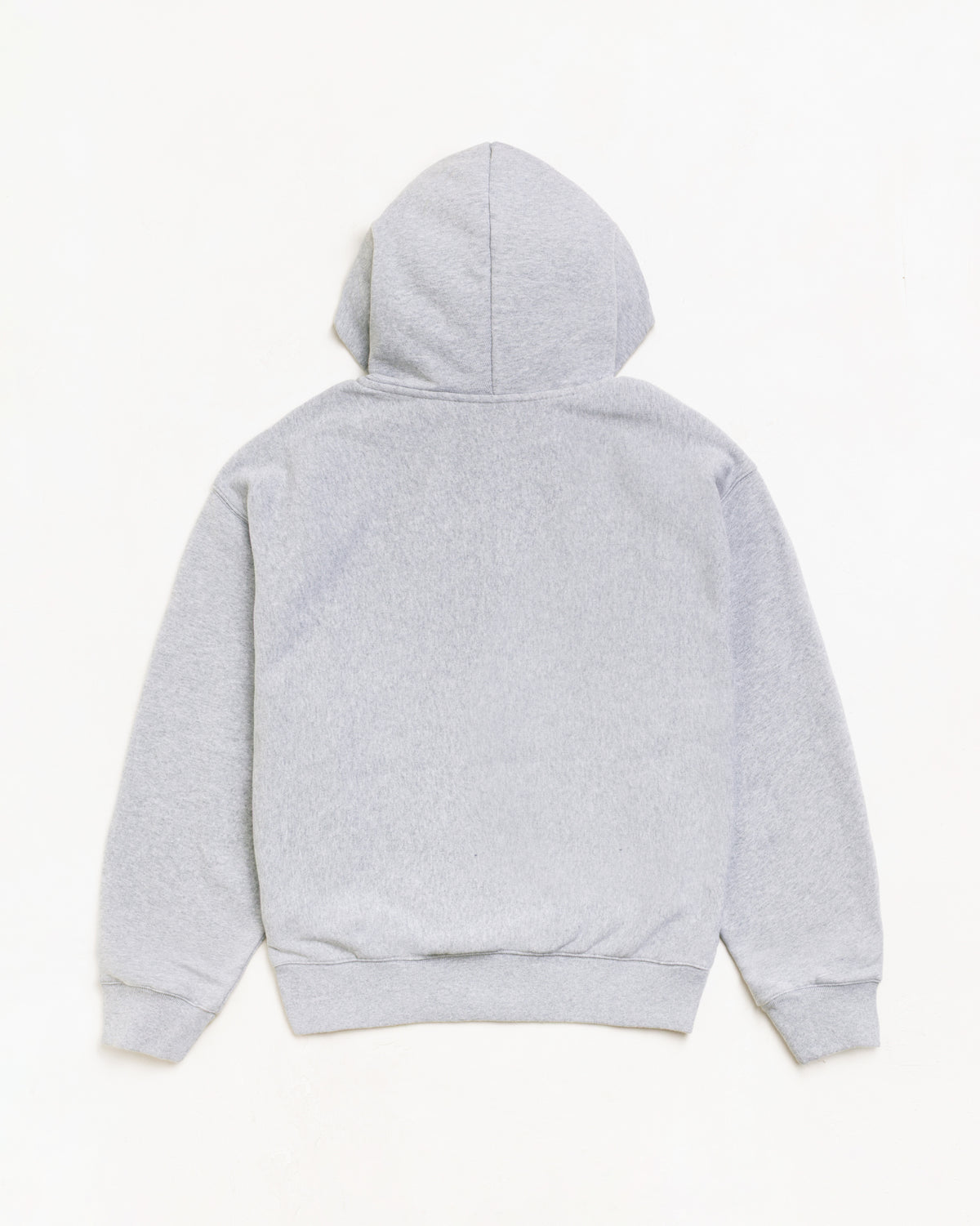 Stussy Plaid Lined Zip Hood - Grey Heather