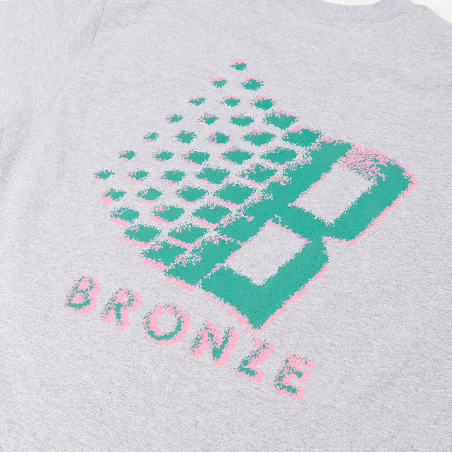 Bronze 56K Streaker Logo Tee - Heather Grey