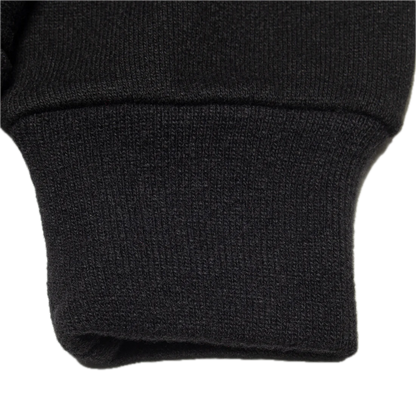 Stussy Brass Zip Knit Hoodie - Black