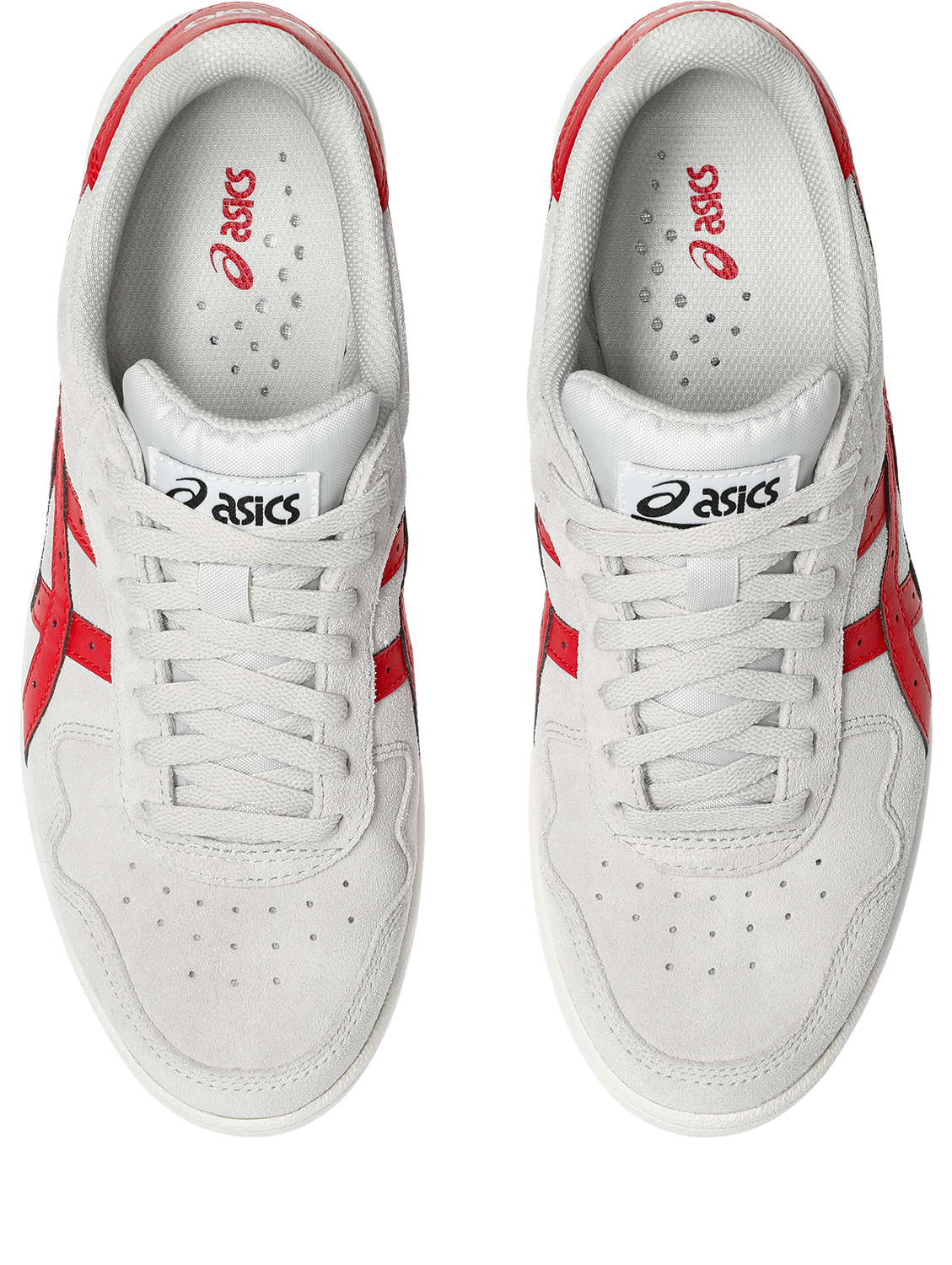 Asics Japan Pro - Cloud Grey/Classic Red