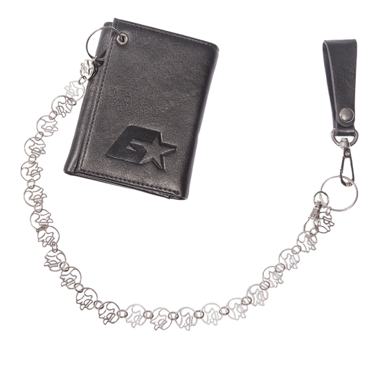 Classic Grip Tony Chain Wallet - Black