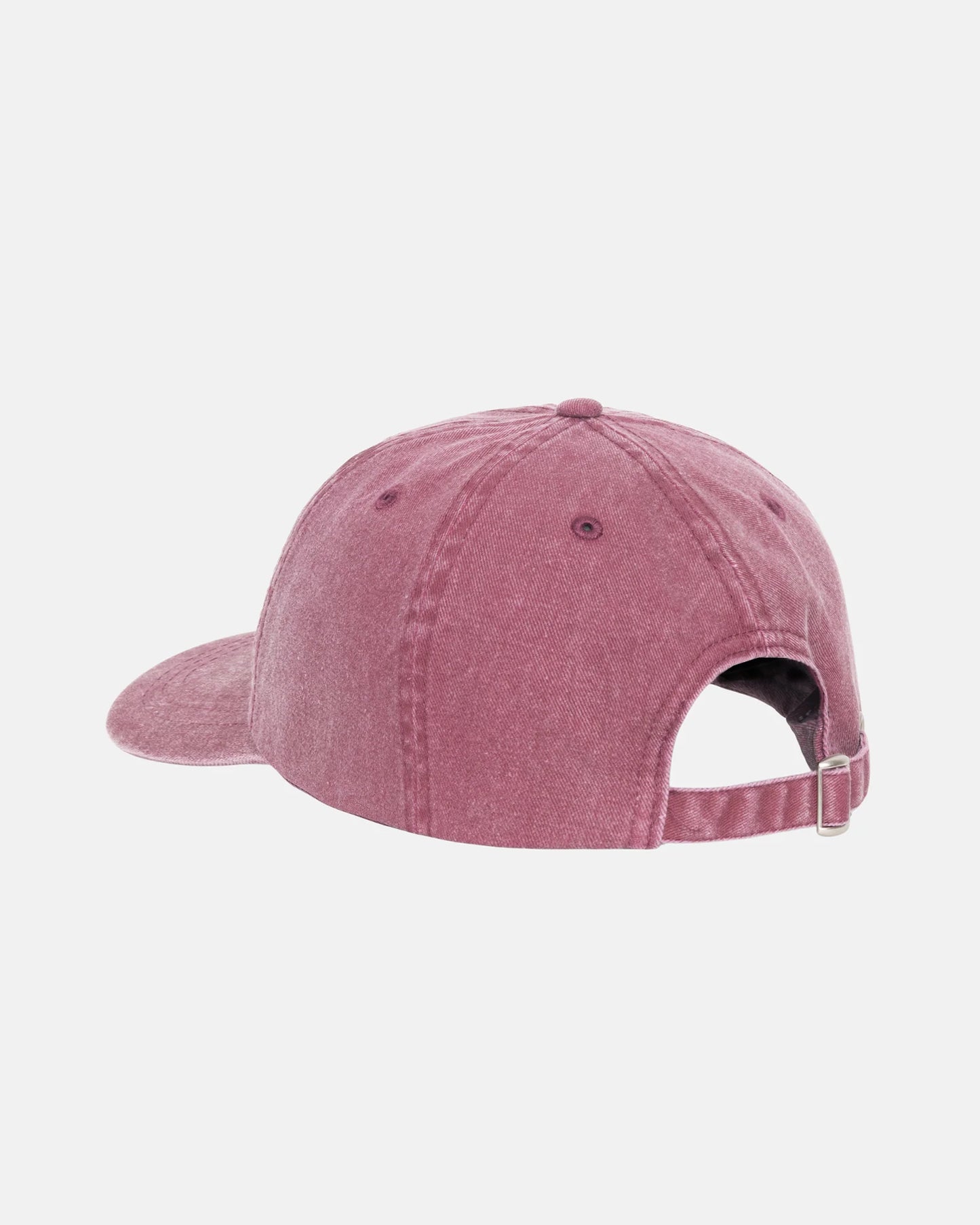 Stussy Washed Stock Low Pro Cap - Burgundy