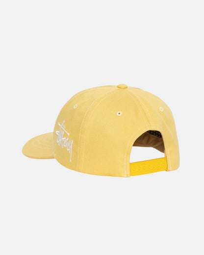 Stussy Chenille S Low Pro Cap - Mustard