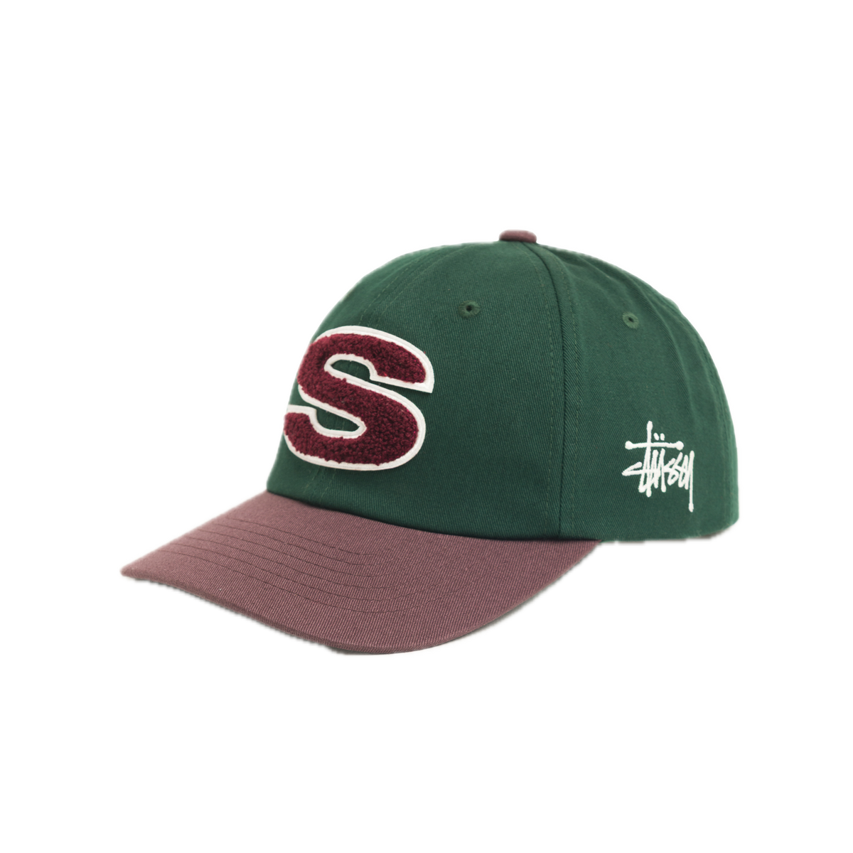 Stussy Chenille S Low Pro Cap - Spruce