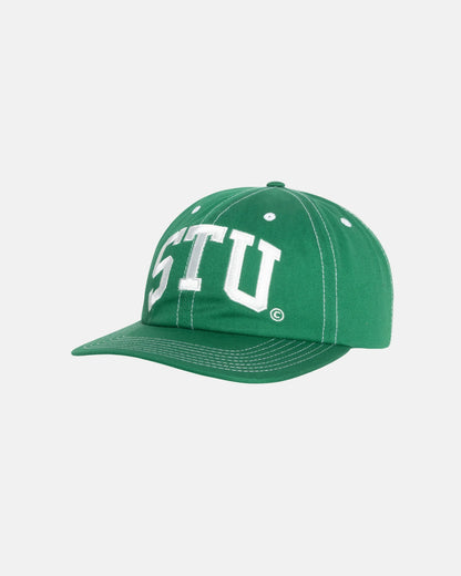 Stussy Stu Arch Strapback Cap - Green