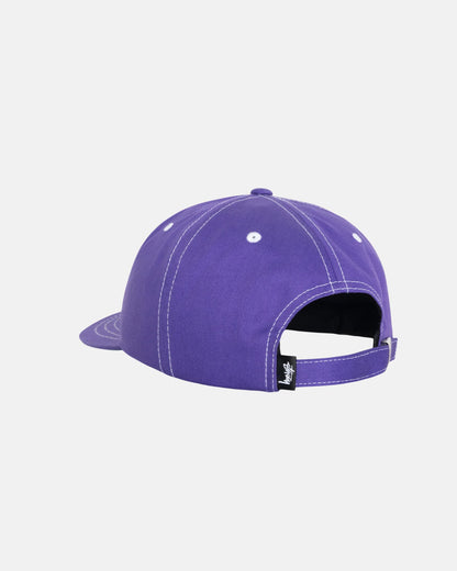 Stussy Stu Arch Strapback Cap - Purple