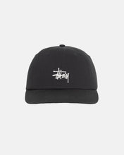 Load image into Gallery viewer, Stussy Basic Stock Low Pro Strapback Cap - Black