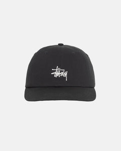 Stussy Basic Stock Low Pro Strapback Cap - Black