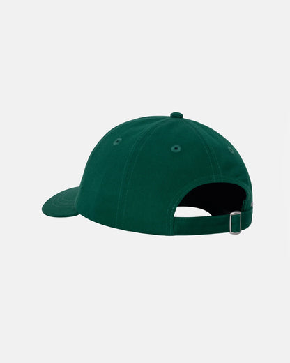 Stussy Basic Stock Low Pro Strapback Cap - Evergreen