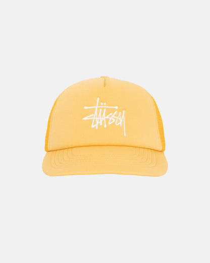 Stussy Big Basic Trucker Cap - Gold