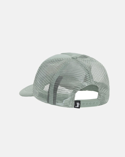 Stussy Big Basic Trucker Cap - Light Olive