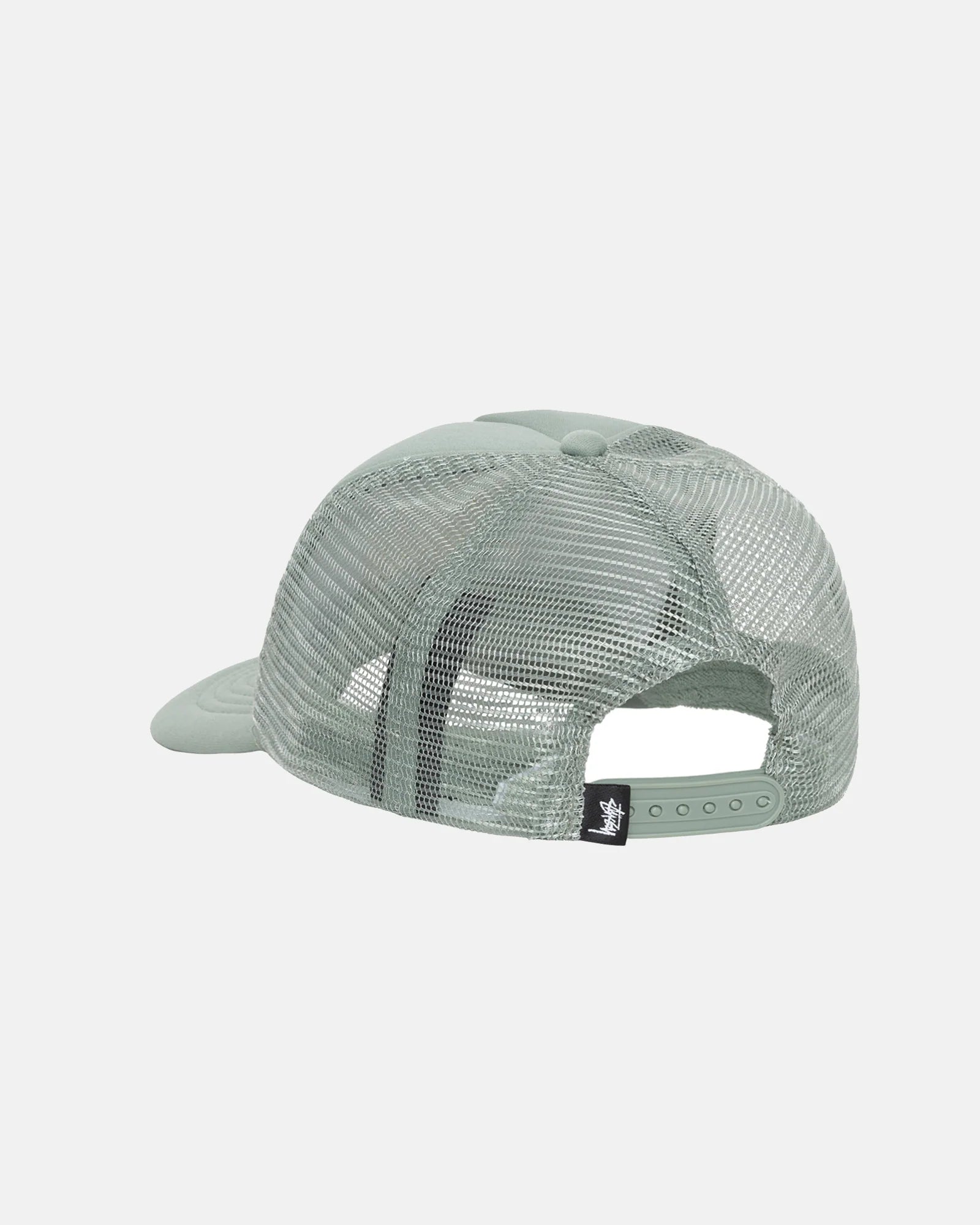 Stussy Big Basic Trucker Cap - Light Olive – Ninetimes Skateshop