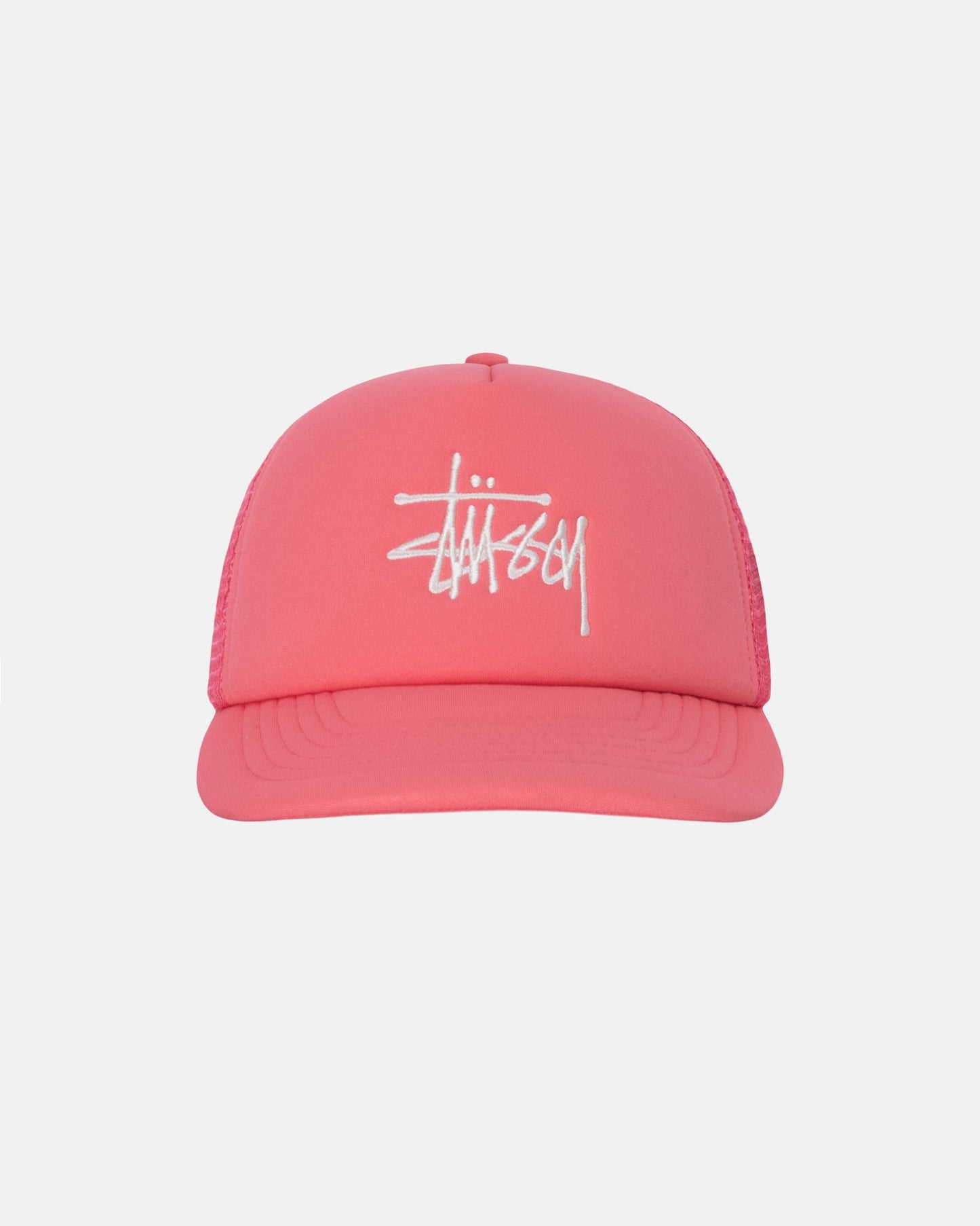 Stussy Big Basic Trucker Cap - Pink