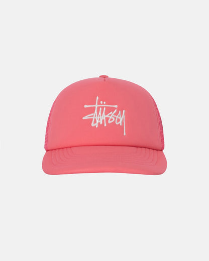 Stussy Big Basic Trucker Cap - Pink