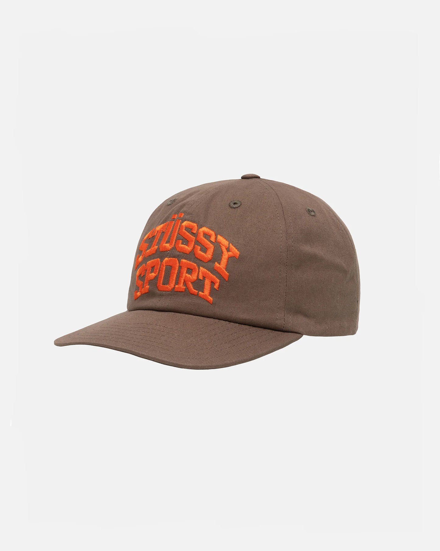 Stussy Sport Snapback Cap - Brown