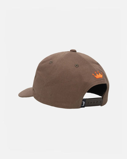 Stussy Sport Snapback Cap - Brown