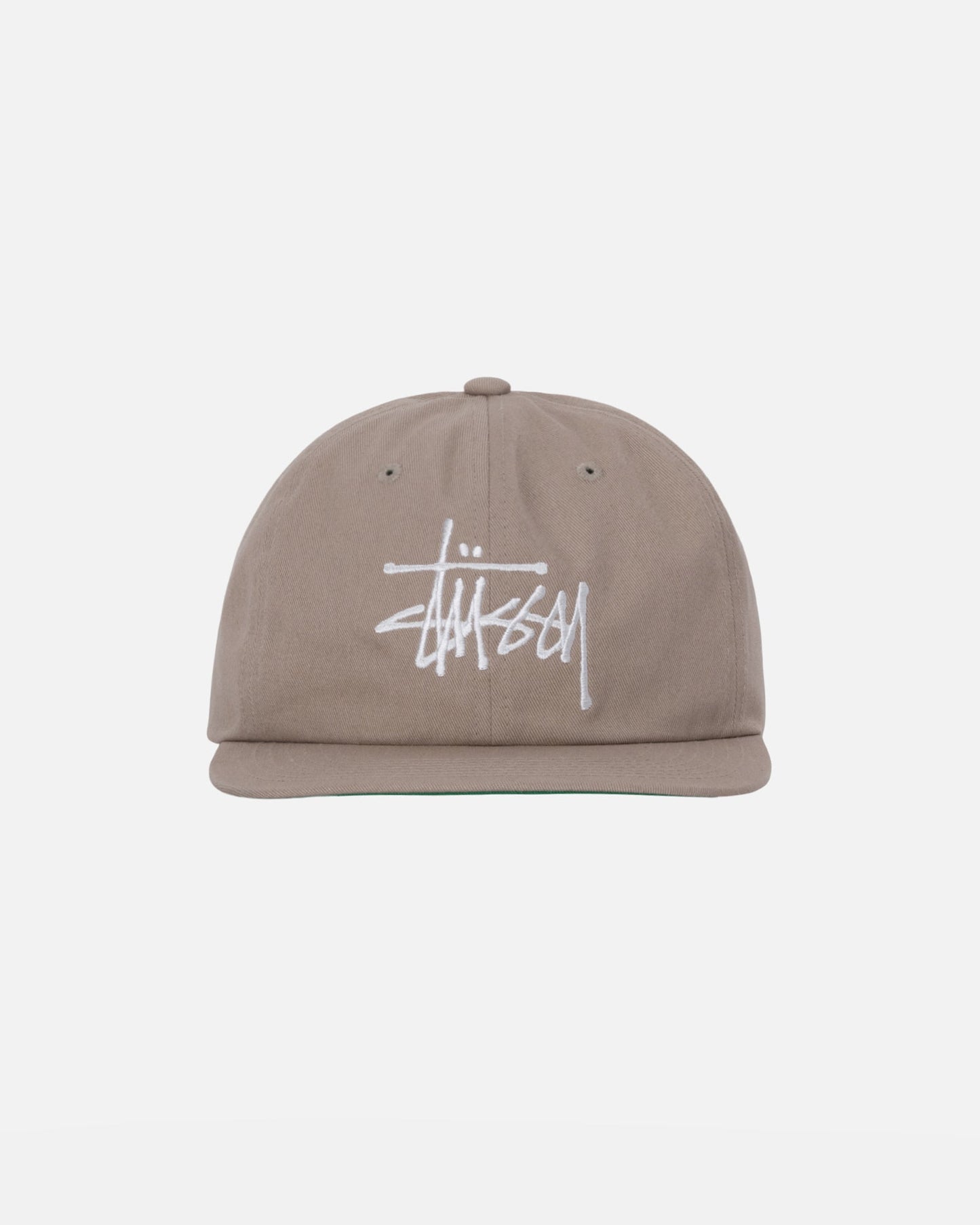 Stussy Basic Strapback Cap - Khaki